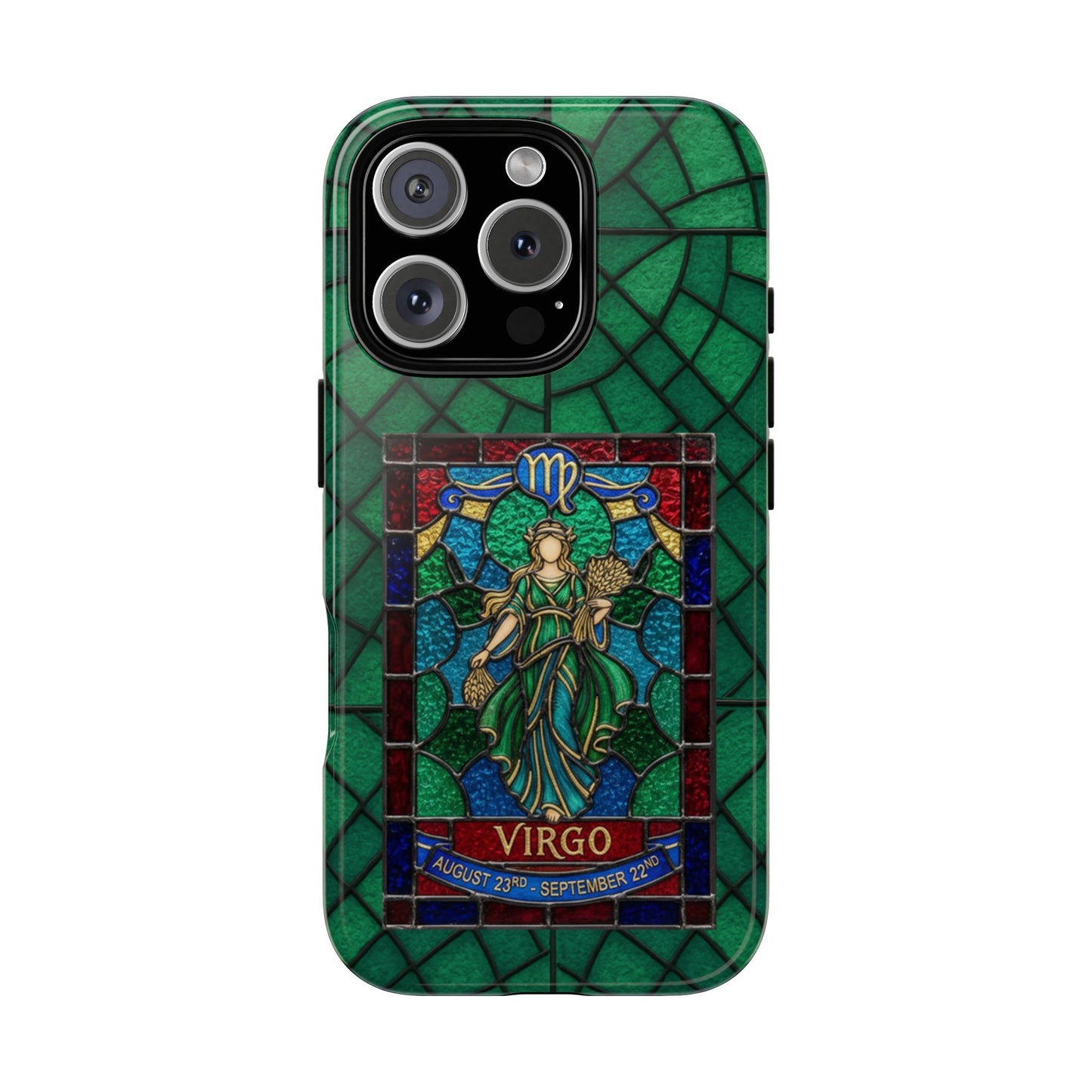 Virgo Zodiac Stained - Arty Phone Case