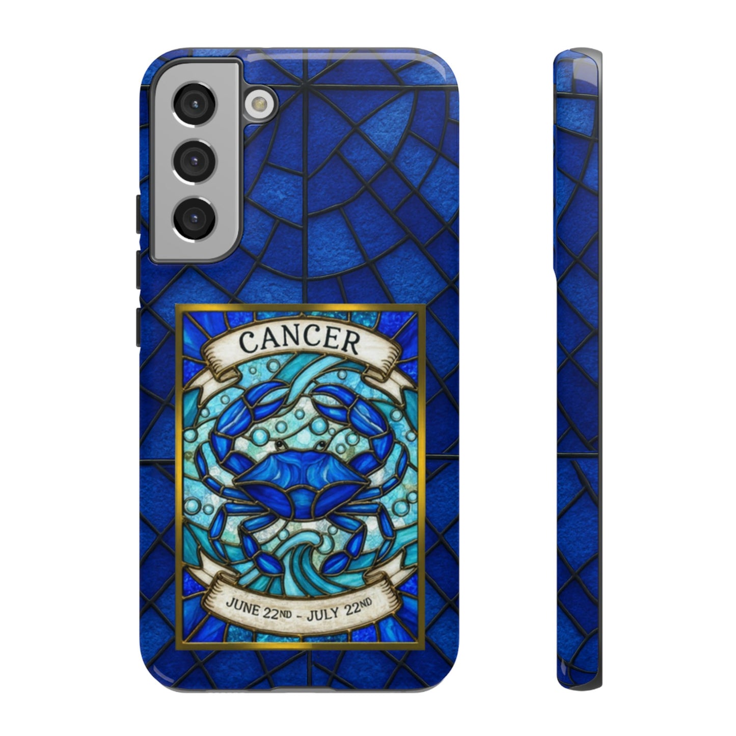 Cancer Zodiac Stained - Arty Phone Case