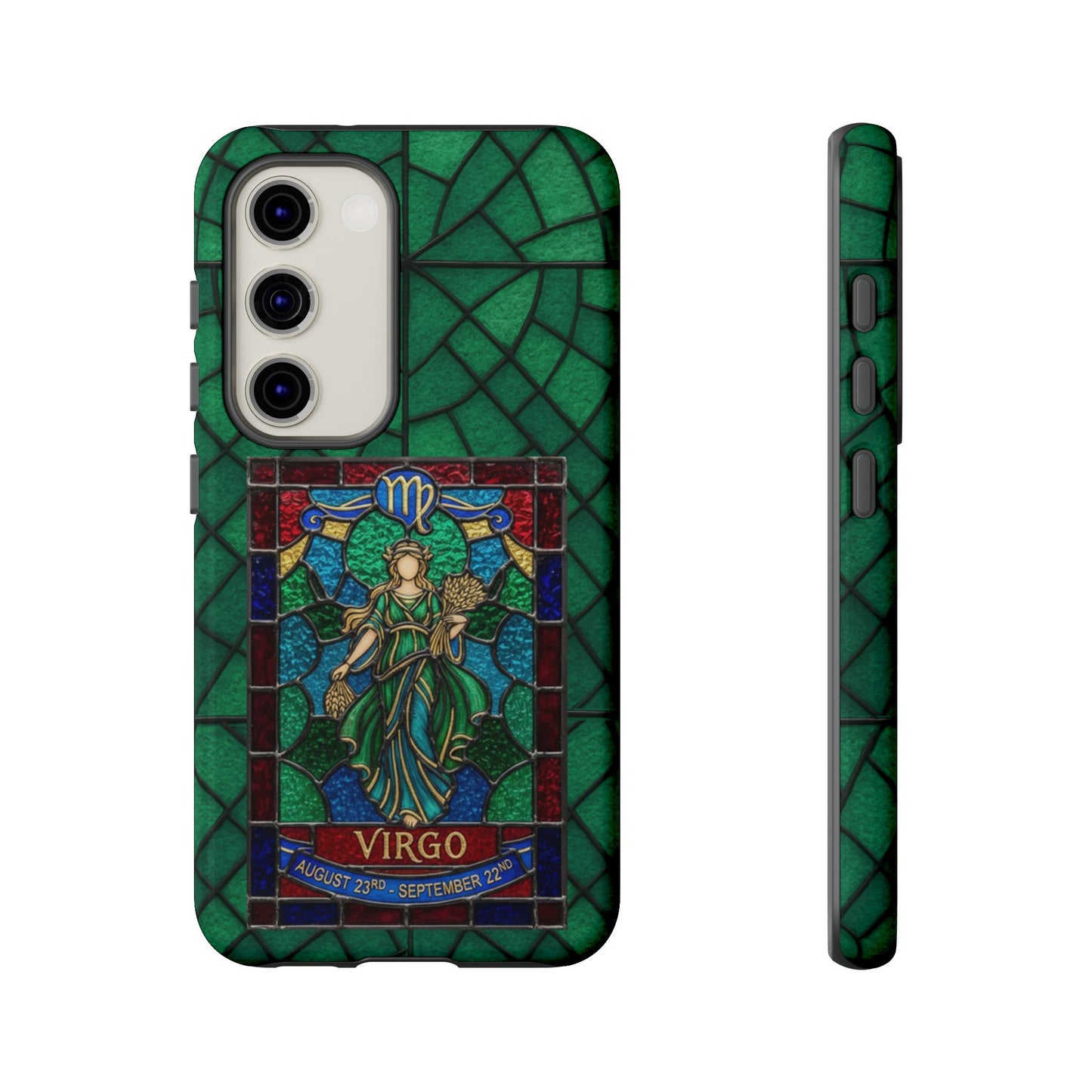 Virgo Zodiac Stained - Arty Phone Case