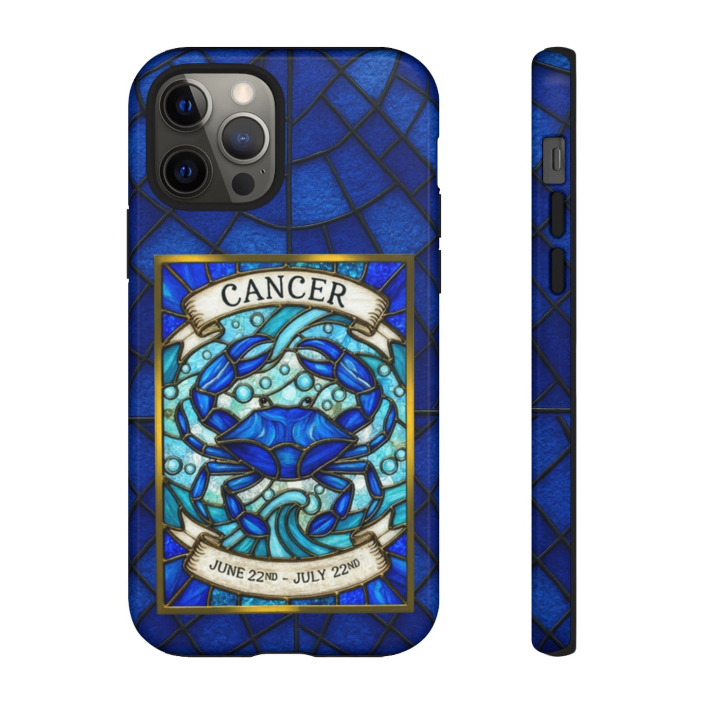 Cancer Zodiac Stained - Arty Phone Case