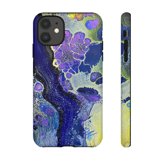 "Moon Flower" Arty Tough Case iPhone