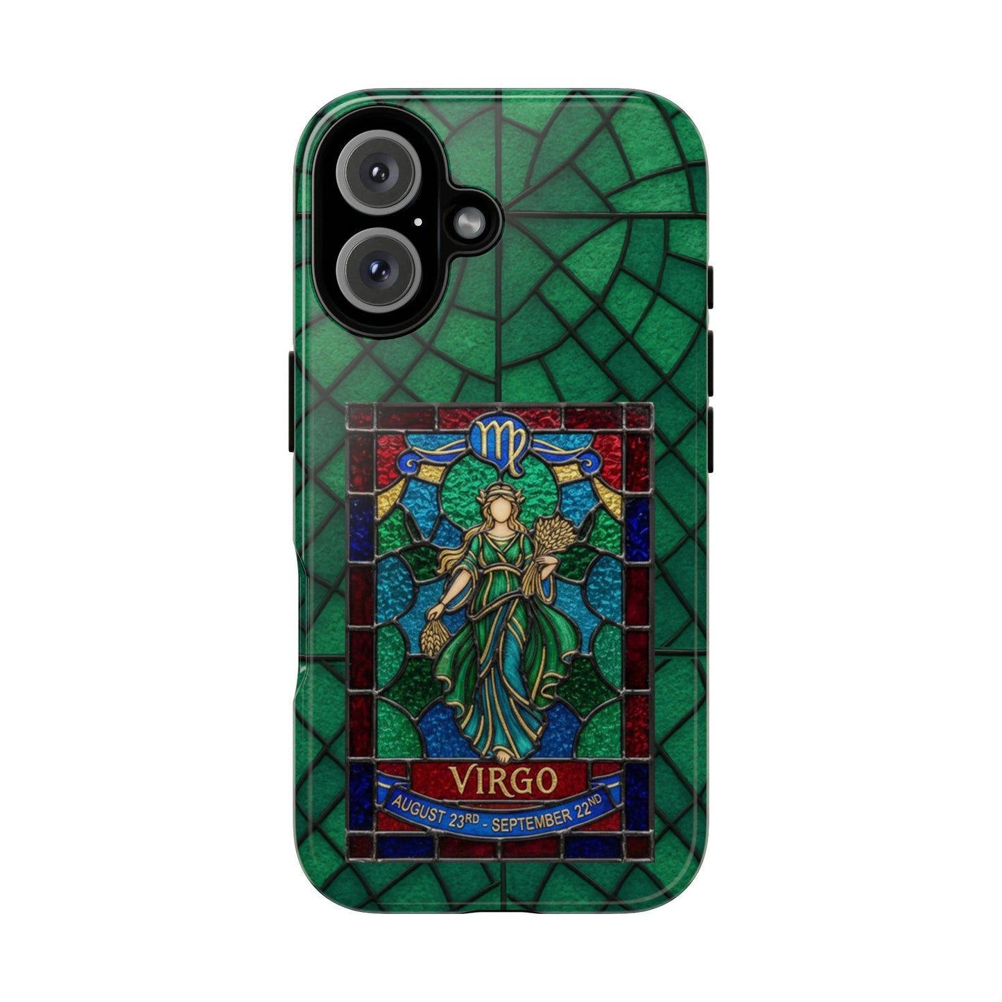 Virgo Zodiac Stained - Arty Phone Case