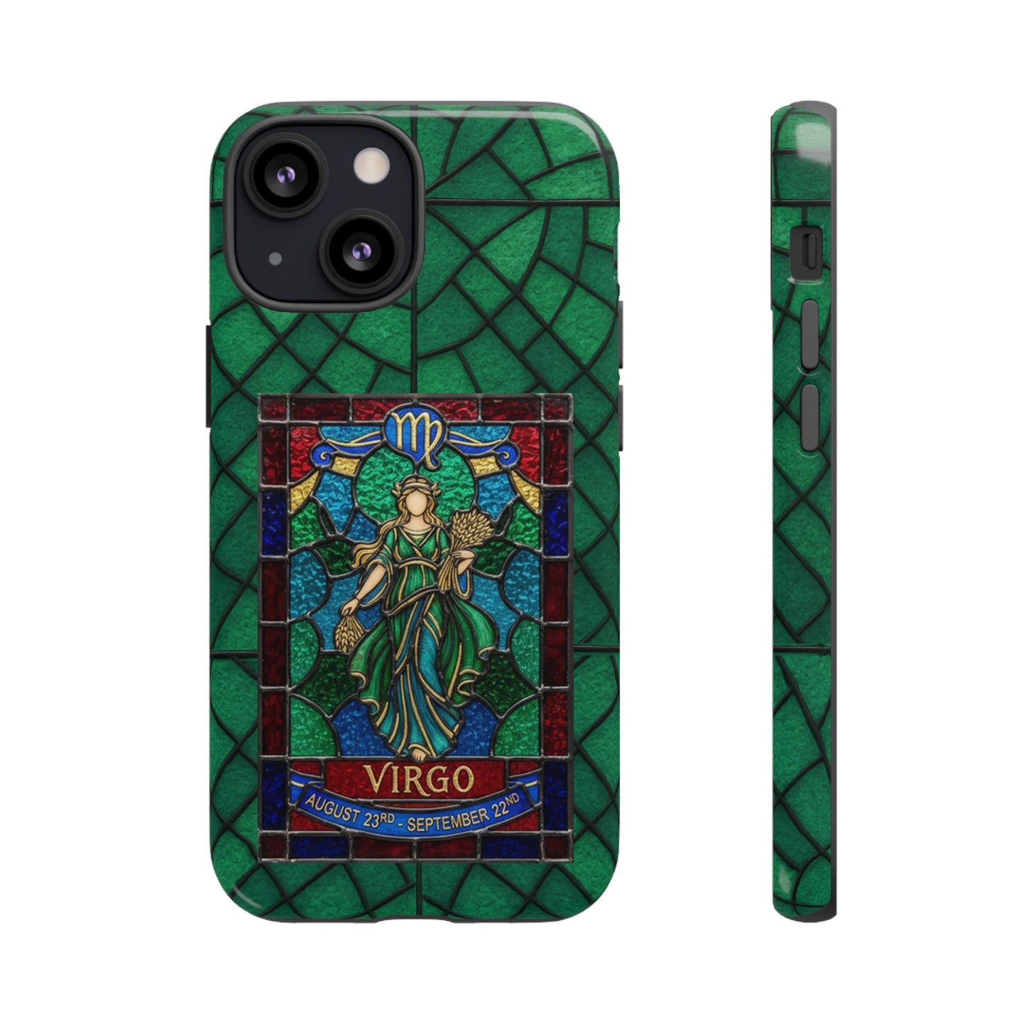 Virgo Zodiac Stained - Arty Phone Case