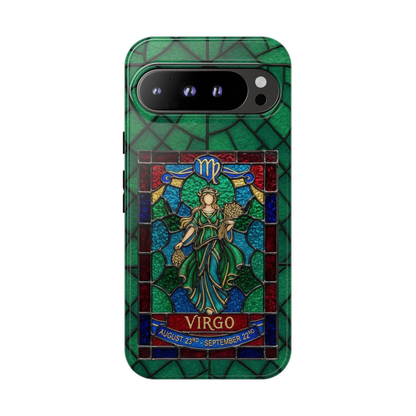 Virgo Zodiac Stained - Arty Phone Case
