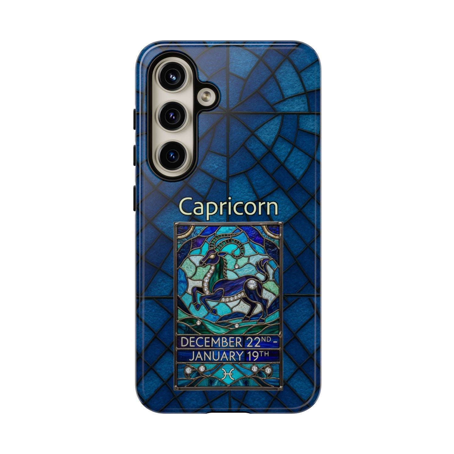 Capricorn Zodiac Stained - Arty Phone Case