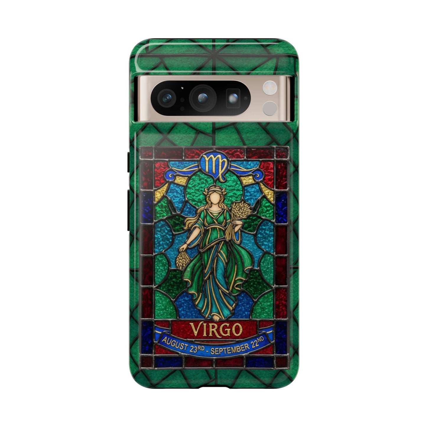 Virgo Zodiac Stained - Arty Phone Case