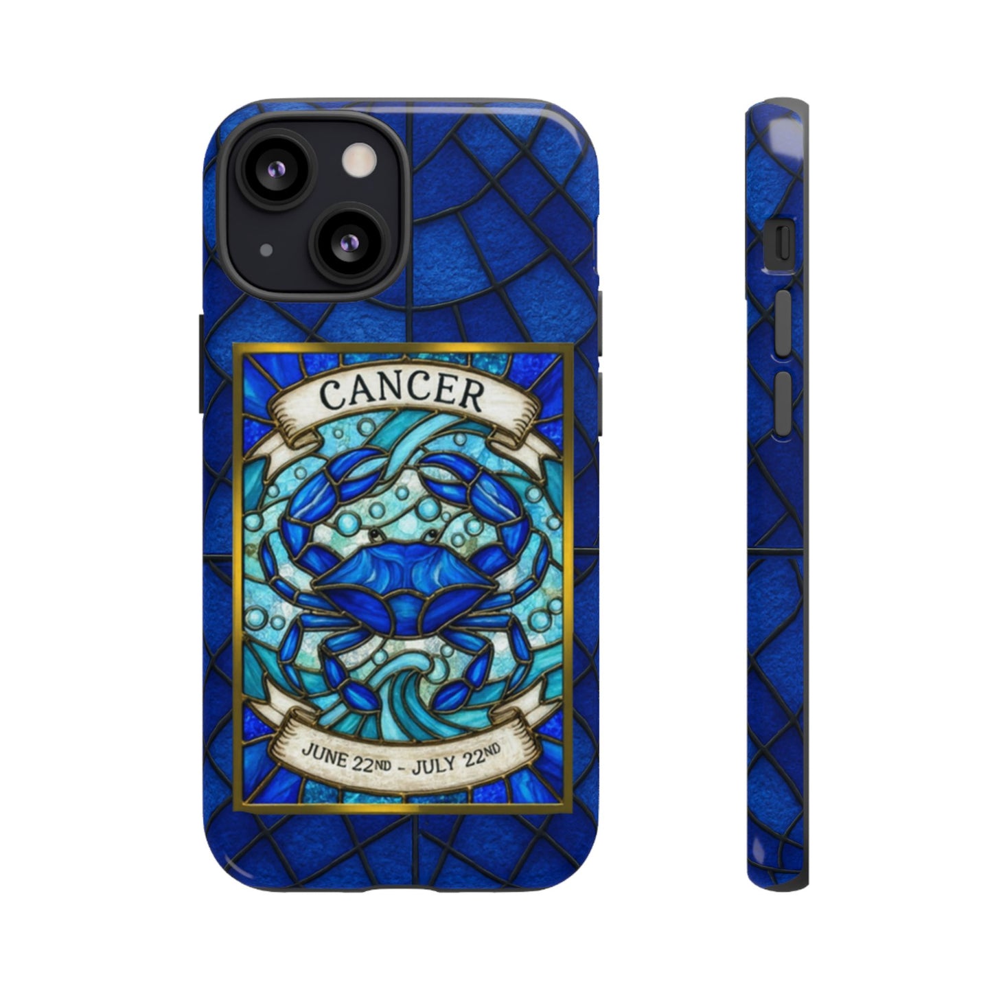 Cancer Zodiac Stained - Arty Phone Case