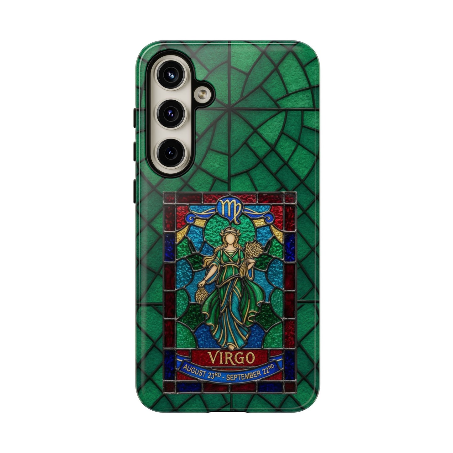 Virgo Zodiac Stained - Arty Phone Case