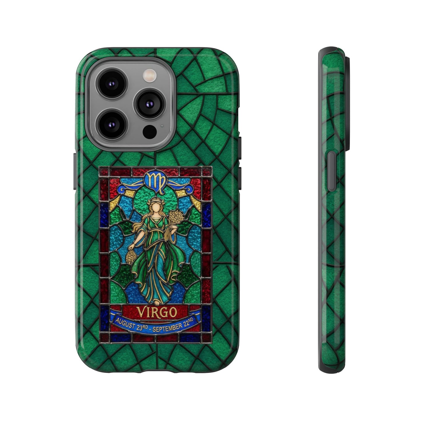 Virgo Zodiac Stained - Arty Phone Case