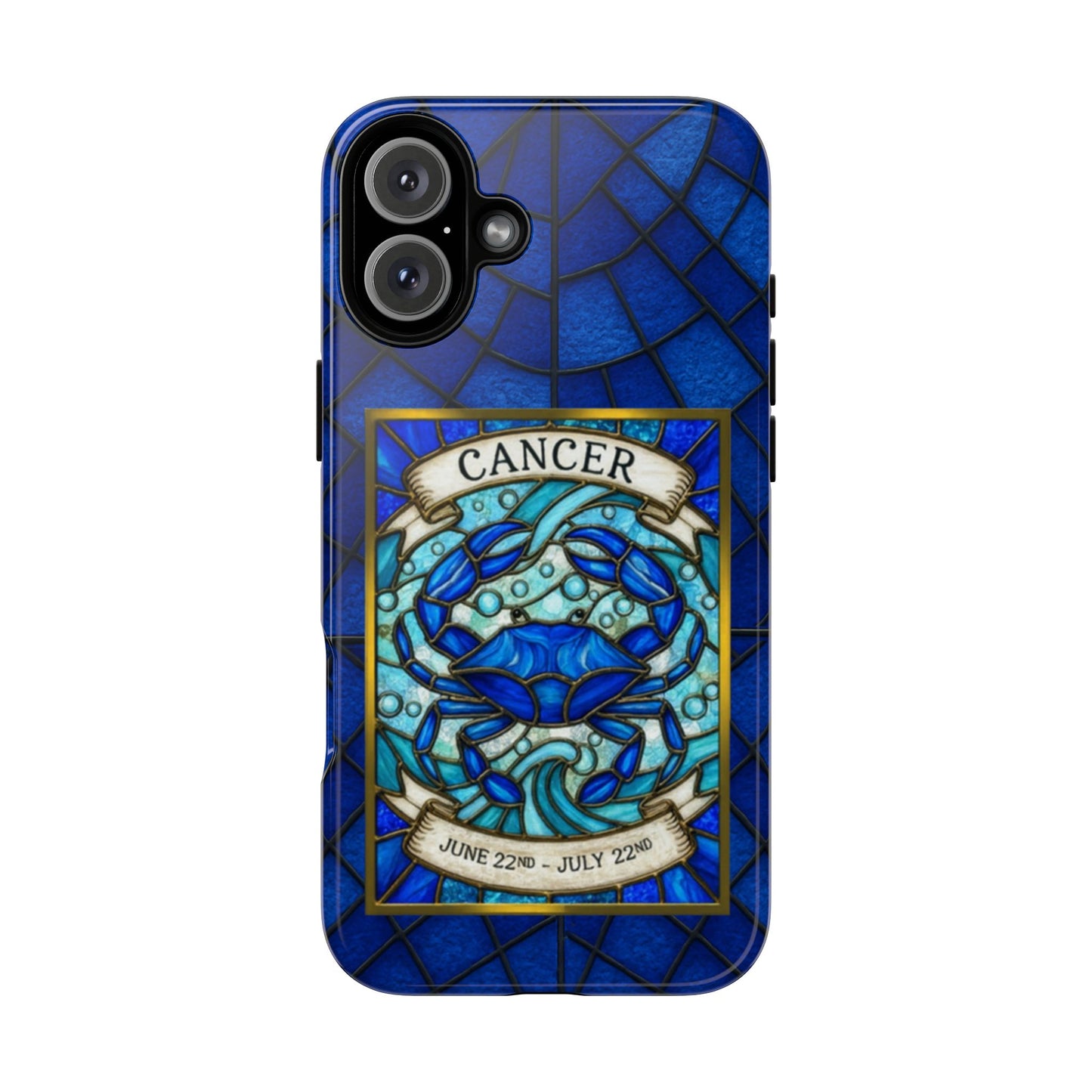 Cancer Zodiac Stained - Arty Phone Case