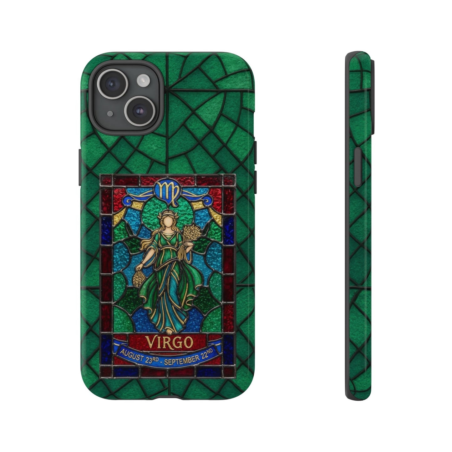 Virgo Zodiac Stained - Arty Phone Case
