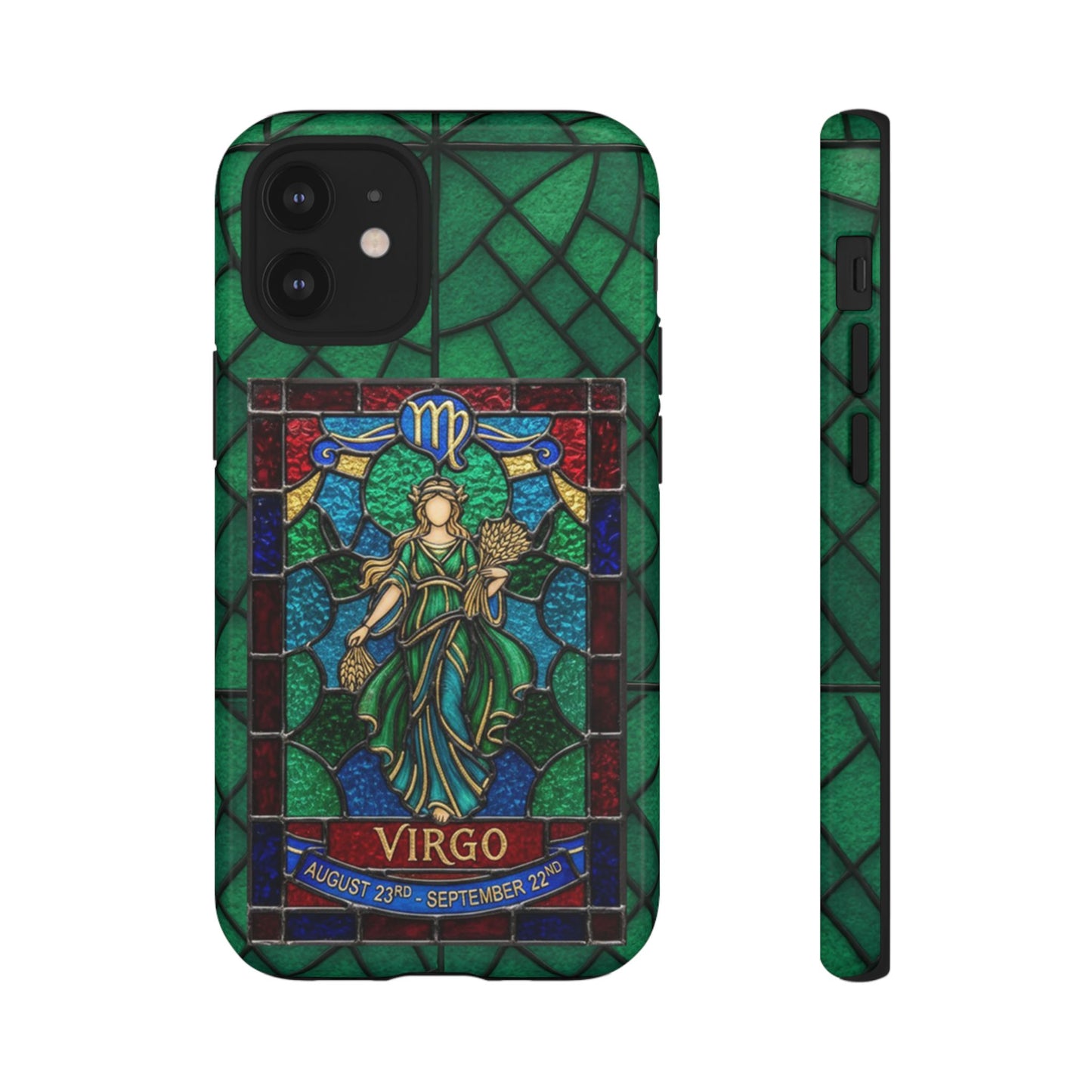 Virgo Zodiac Stained - Arty Phone Case