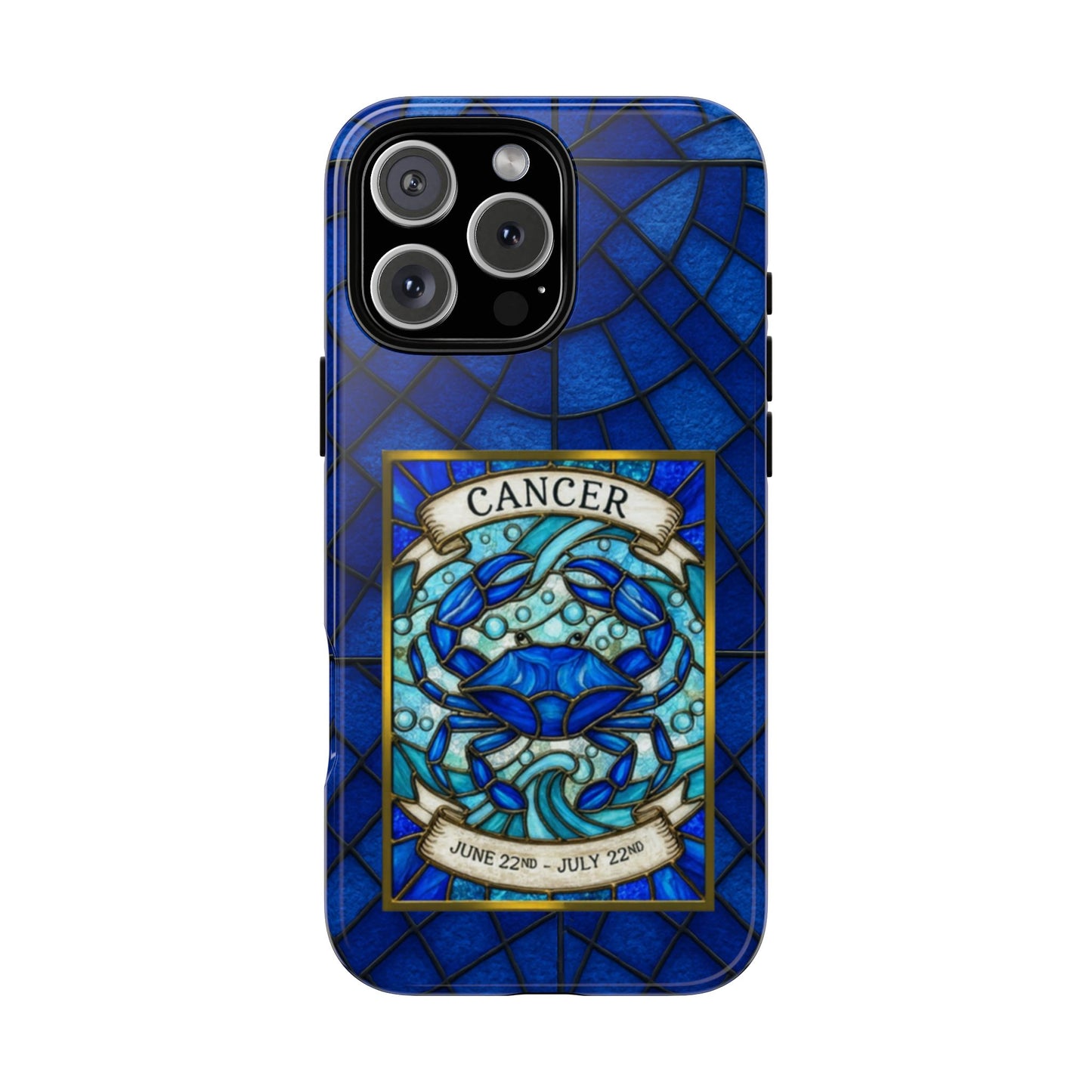 Cancer Zodiac Stained - Arty Phone Case