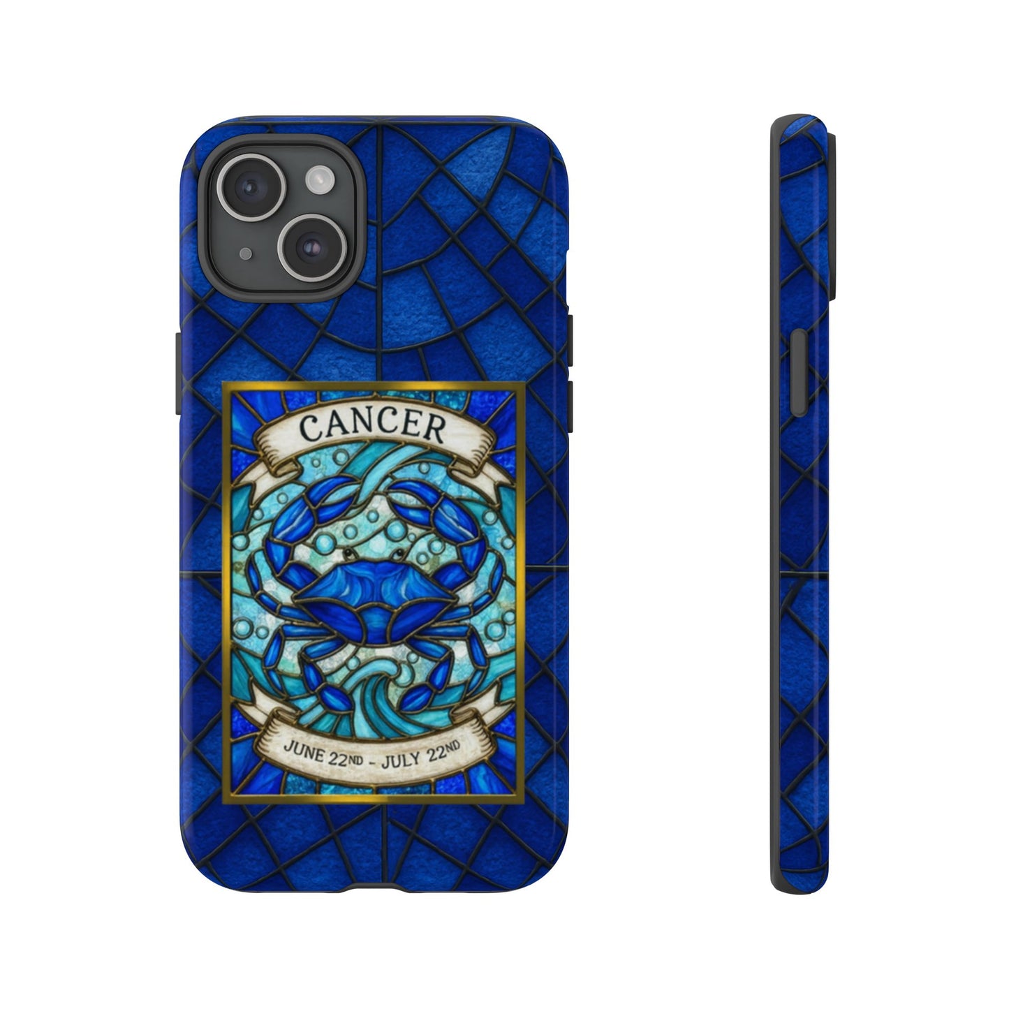 Cancer Zodiac Stained - Arty Phone Case
