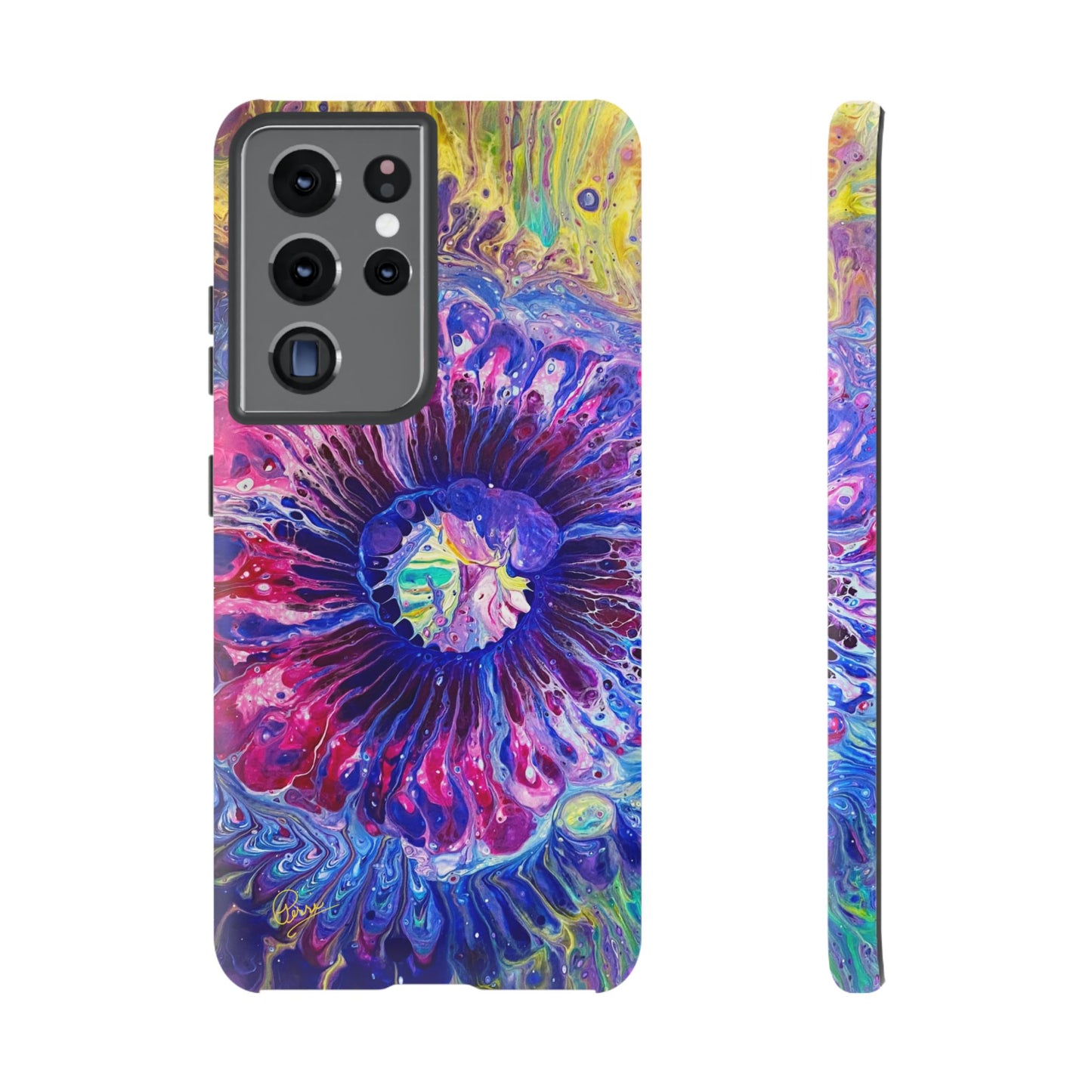 Psychedelia Flower - Arty Tough Case iPhone