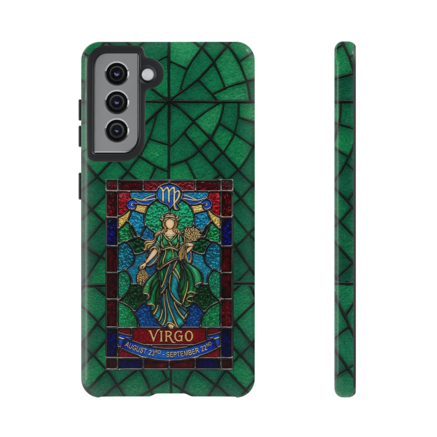 Virgo Zodiac Stained - Arty Phone Case