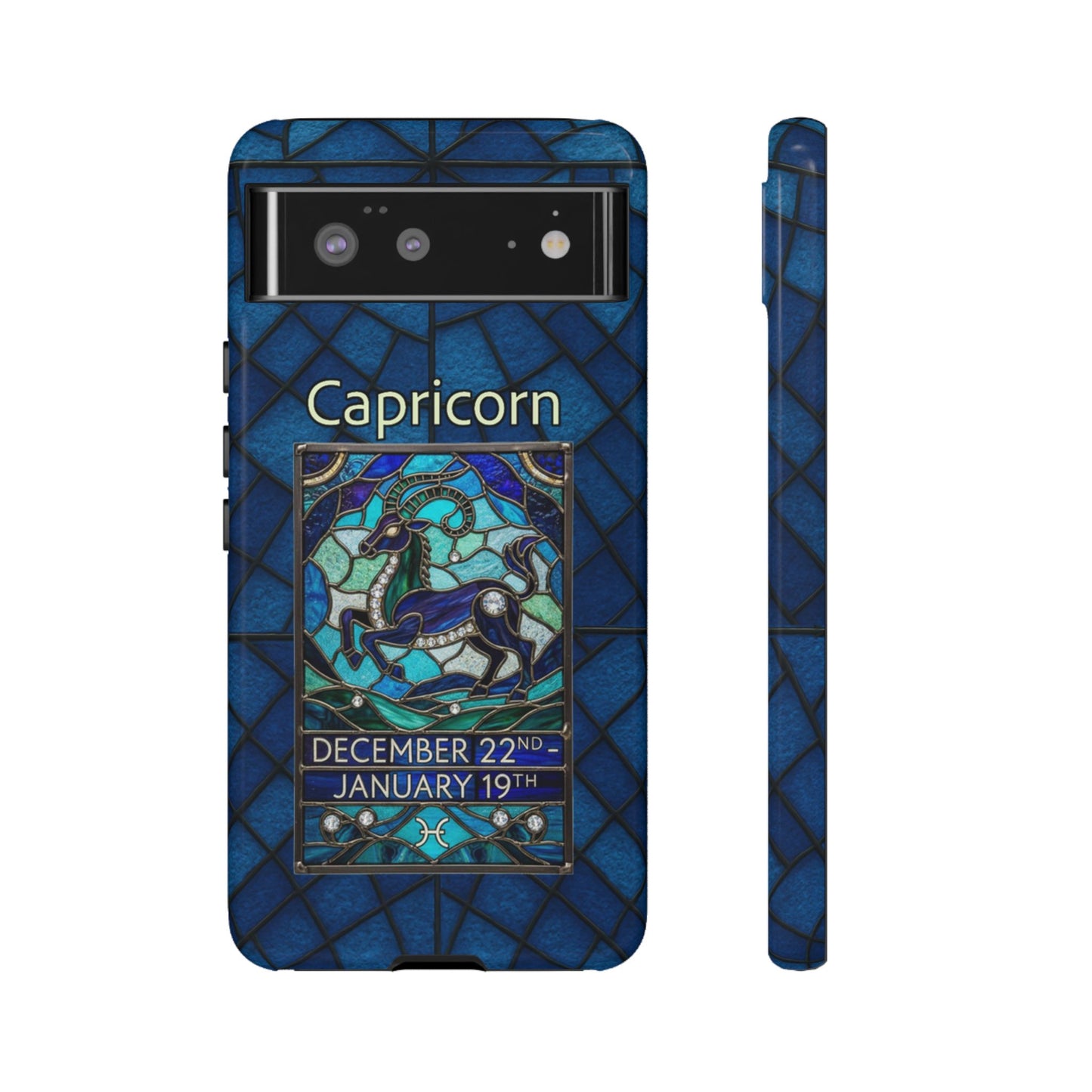 Capricorn Zodiac Stained - Arty Phone Case
