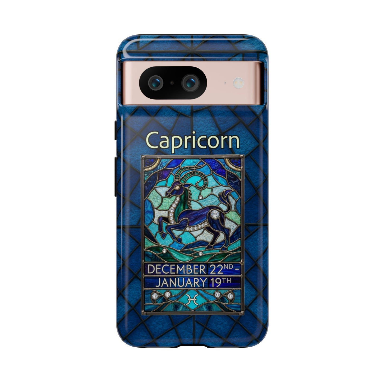 Capricorn Zodiac Stained - Arty Phone Case