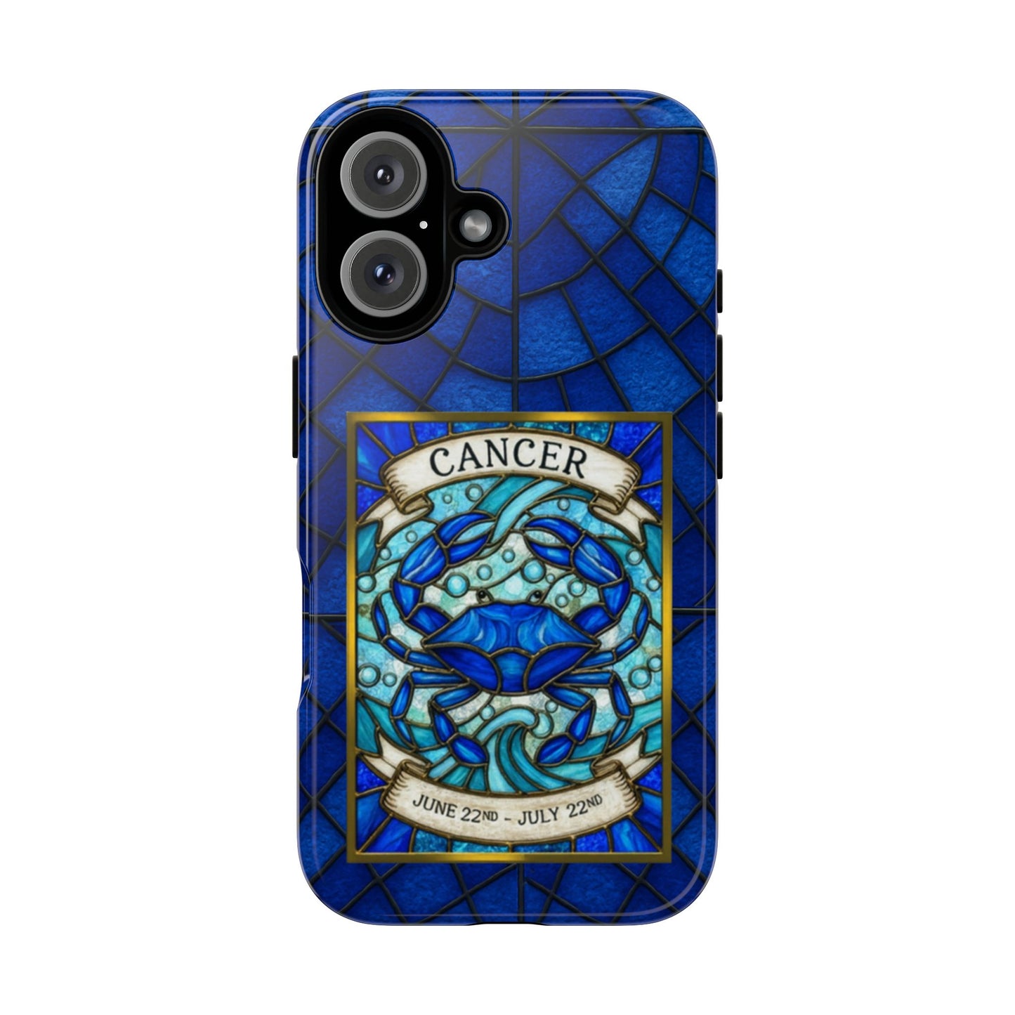 Cancer Zodiac Stained - Arty Phone Case