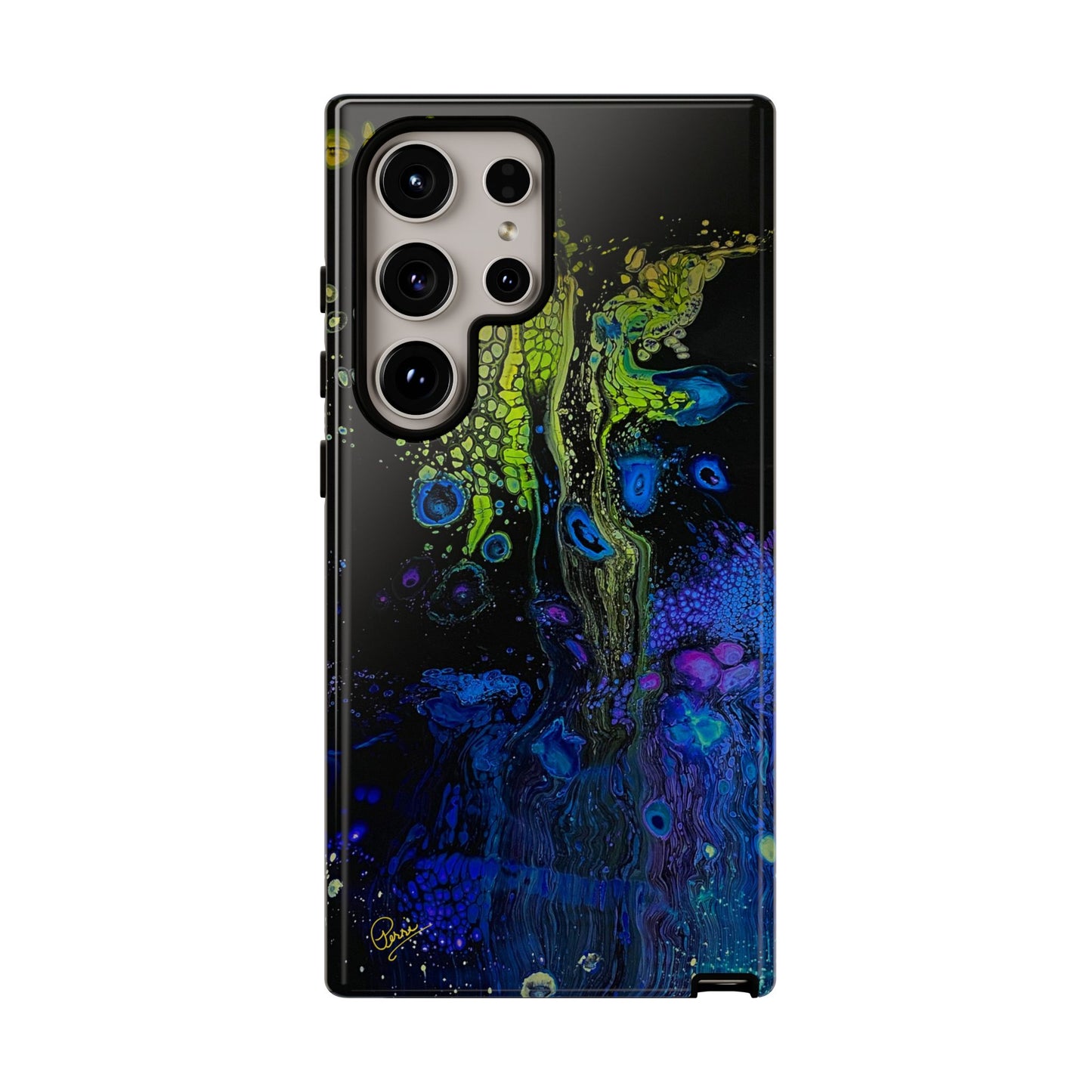 Day Glow Giraffe - Arty Tough Case