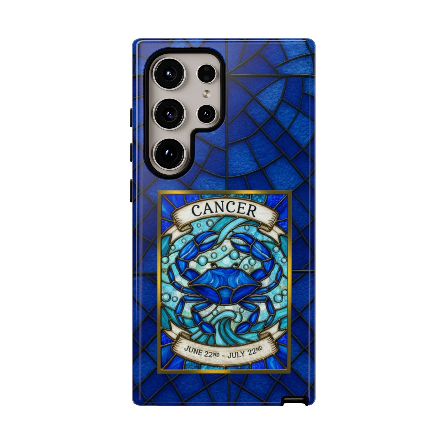 Cancer Zodiac Stained - Arty Phone Case