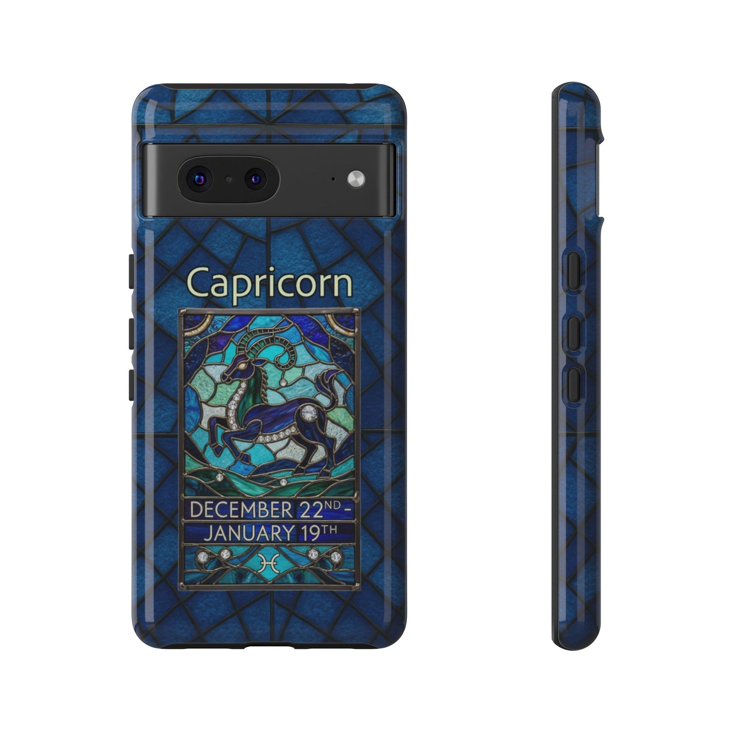 Capricorn Zodiac Stained - Arty Phone Case