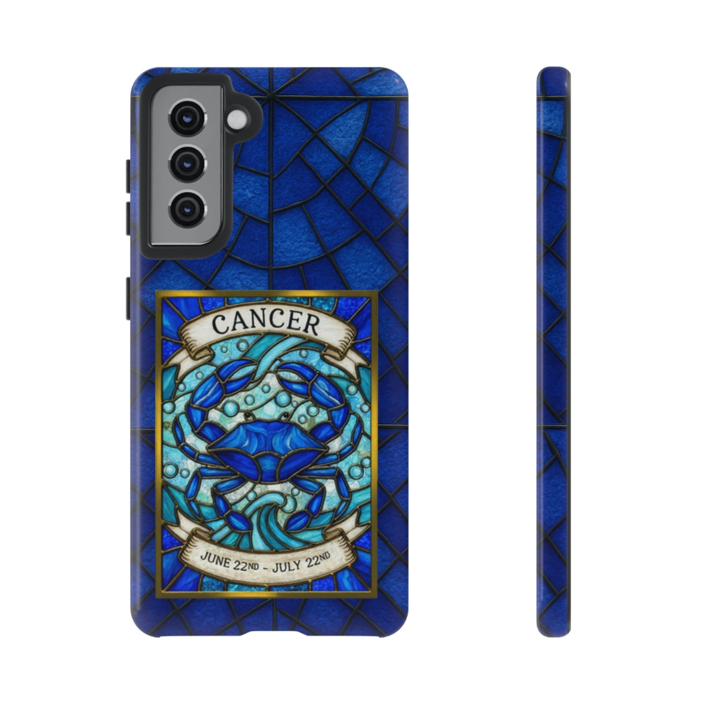 Cancer Zodiac Stained - Arty Phone Case