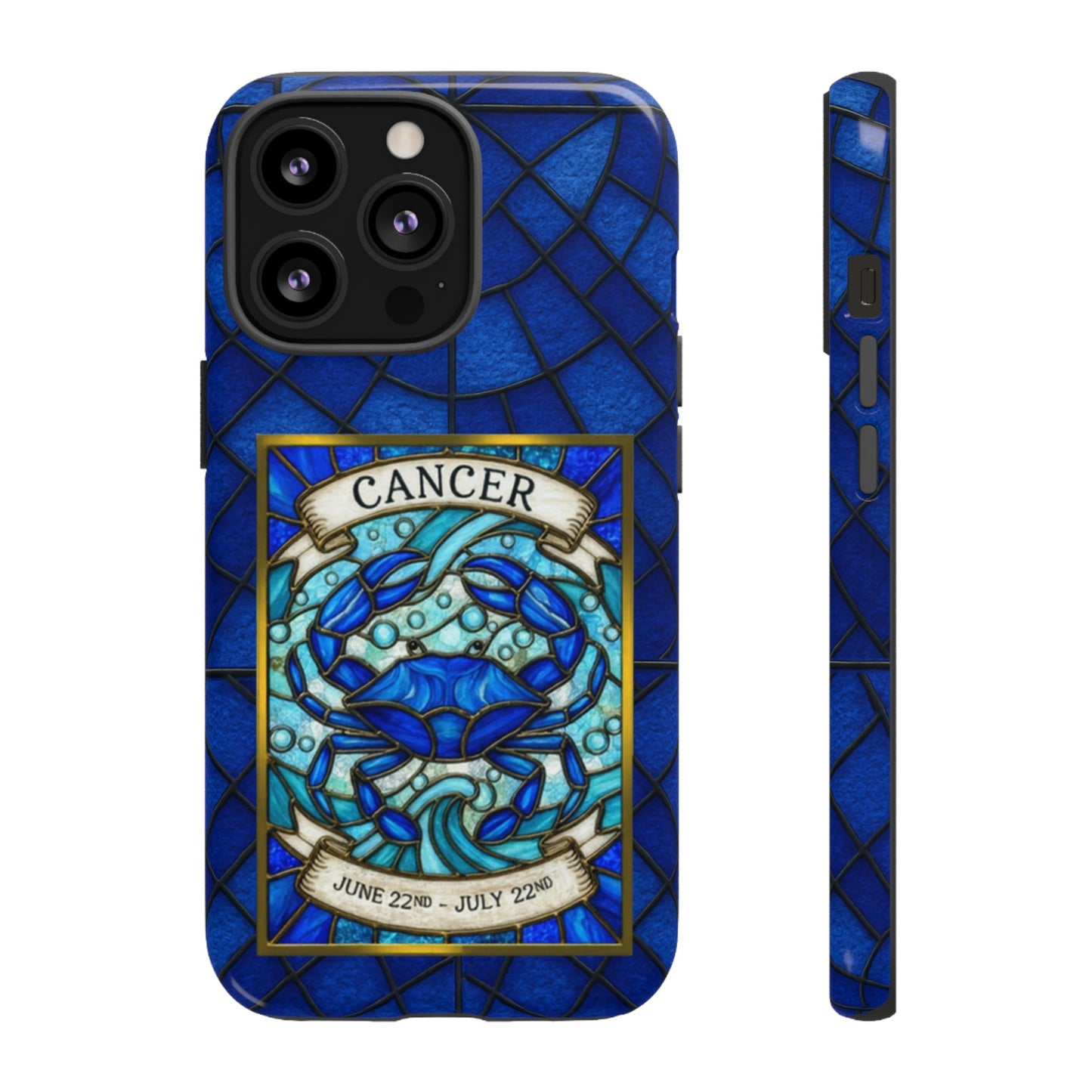 Cancer Zodiac Stained - Arty Phone Case