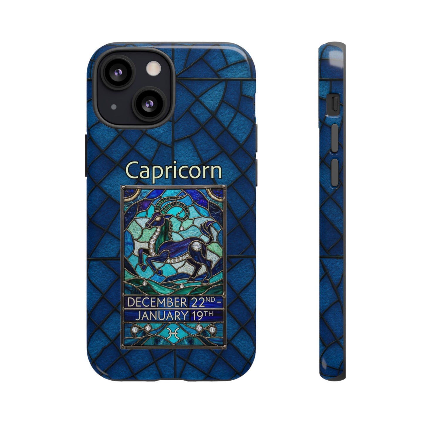 Capricorn Zodiac Stained - Arty Phone Case