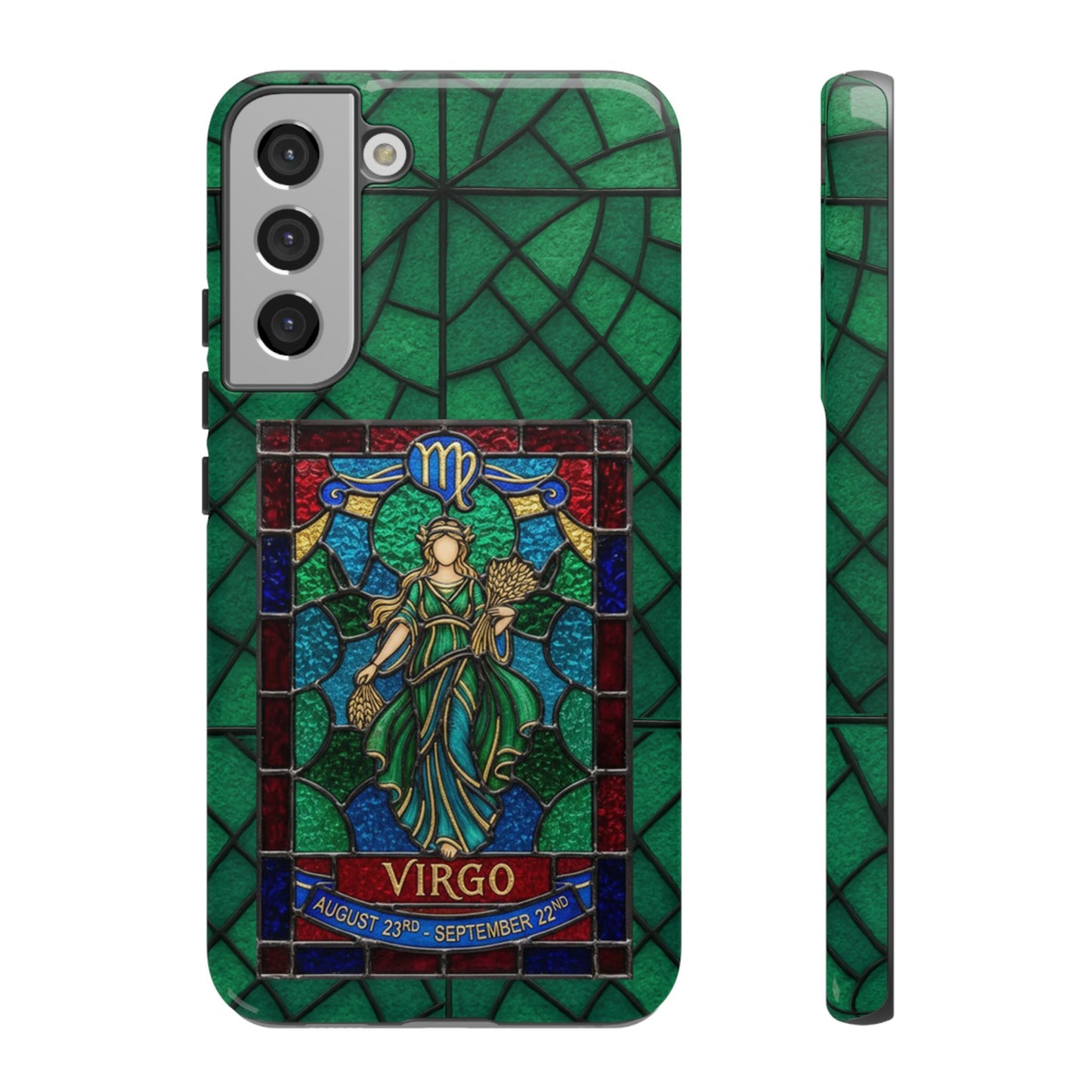 Virgo Zodiac Stained - Arty Phone Case