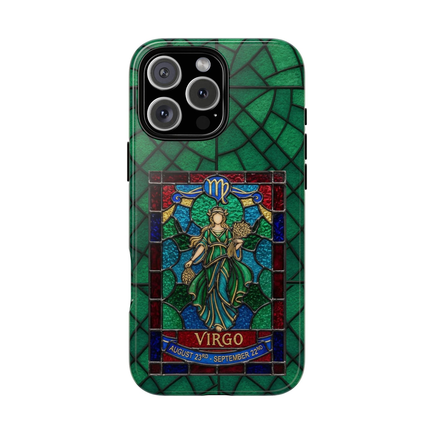 Virgo Zodiac Stained - Arty Phone Case
