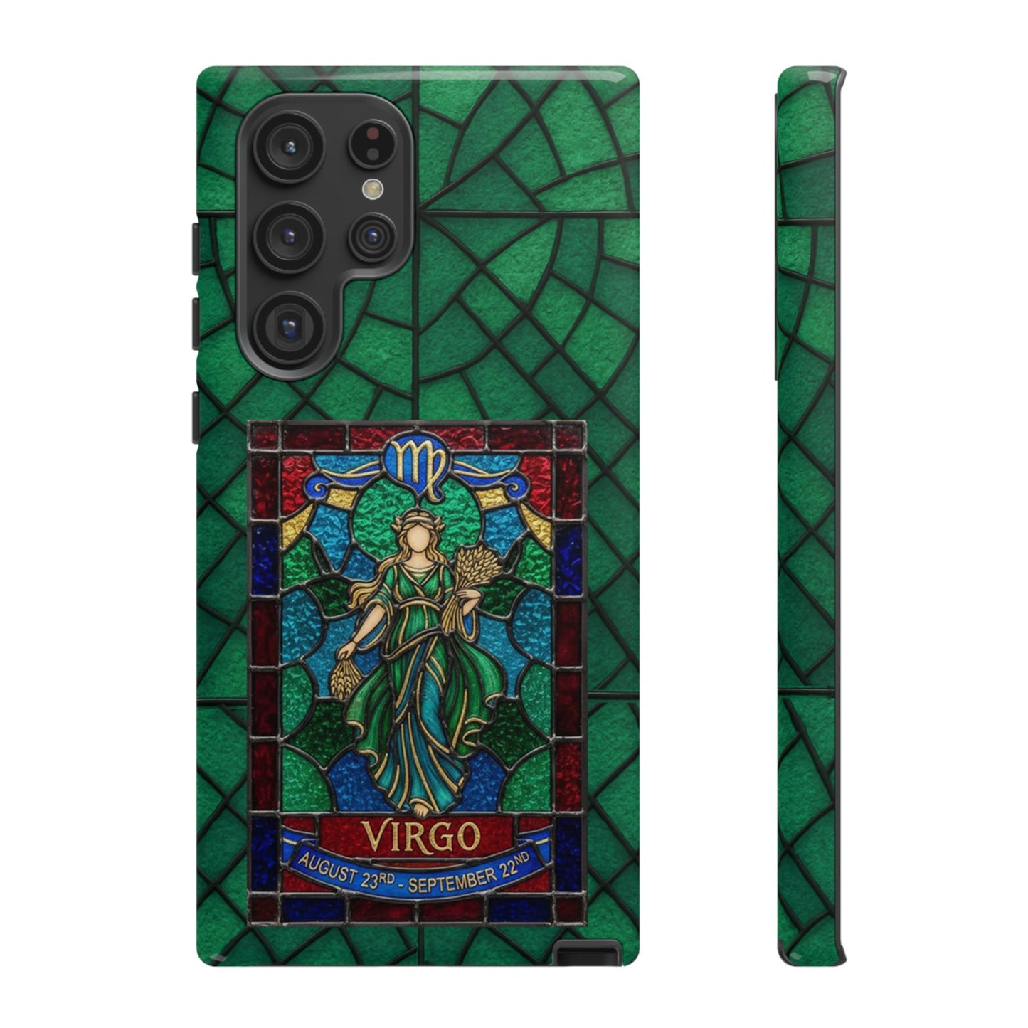 Virgo Zodiac Stained - Arty Phone Case