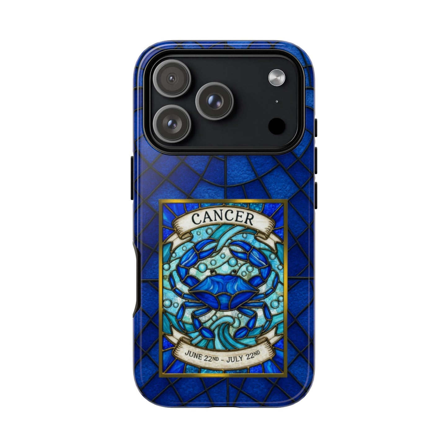 Cancer Zodiac Stained - Arty Phone Case