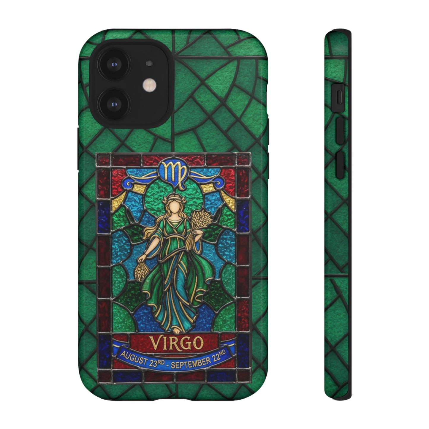 Virgo Zodiac Stained - Arty Phone Case