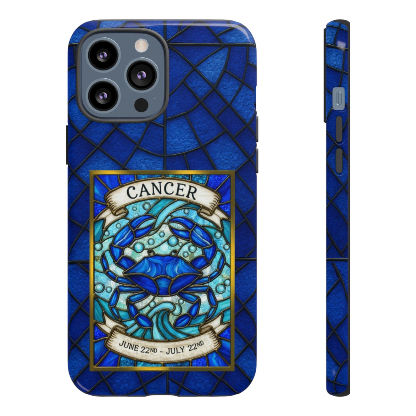 Cancer Zodiac Stained - Arty Phone Case