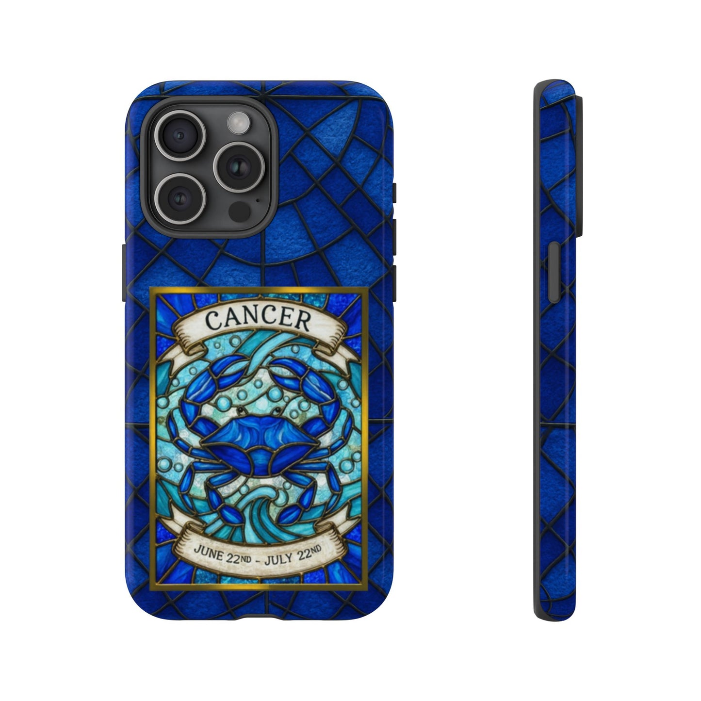 Cancer Zodiac Stained - Arty Phone Case
