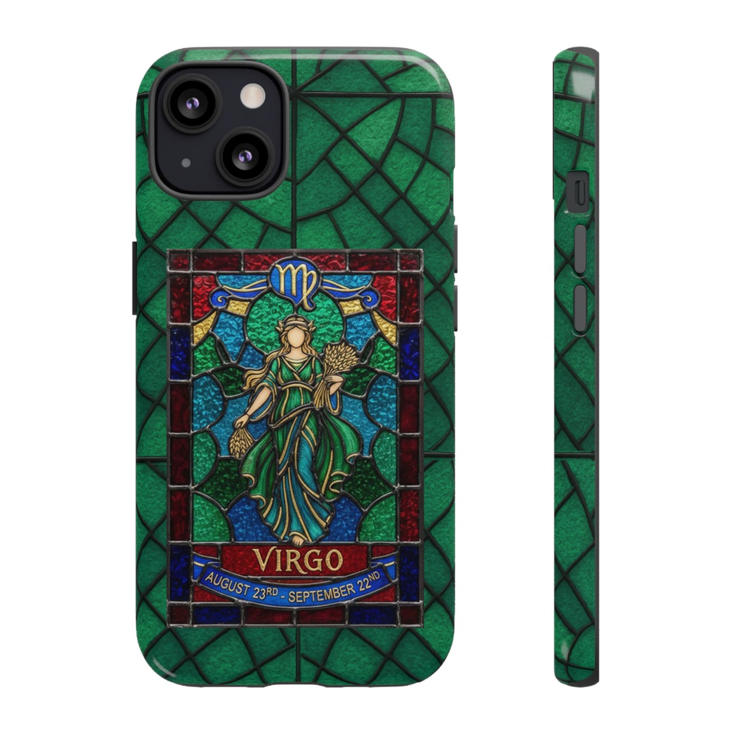 Virgo Zodiac Stained - Arty Phone Case