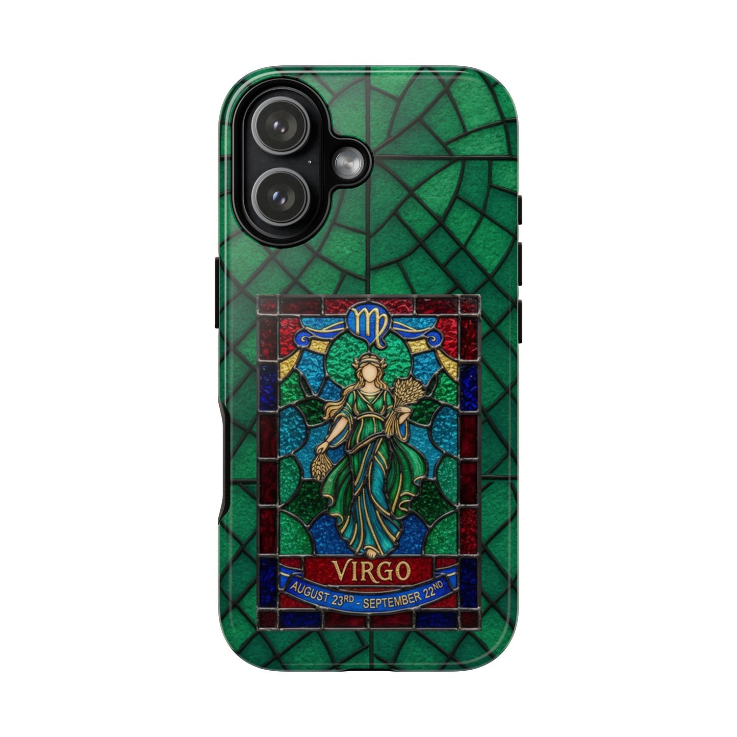 Virgo Zodiac Stained - Arty Phone Case