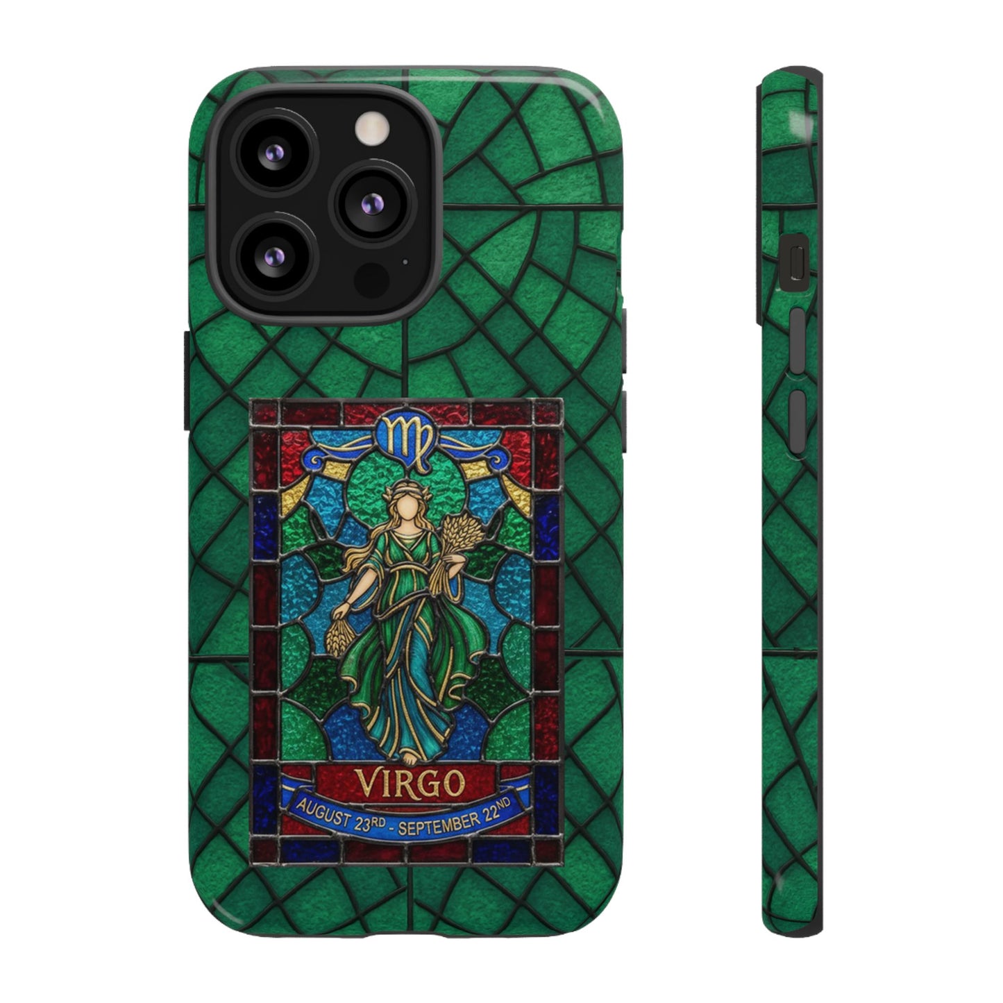 Virgo Zodiac Stained - Arty Phone Case