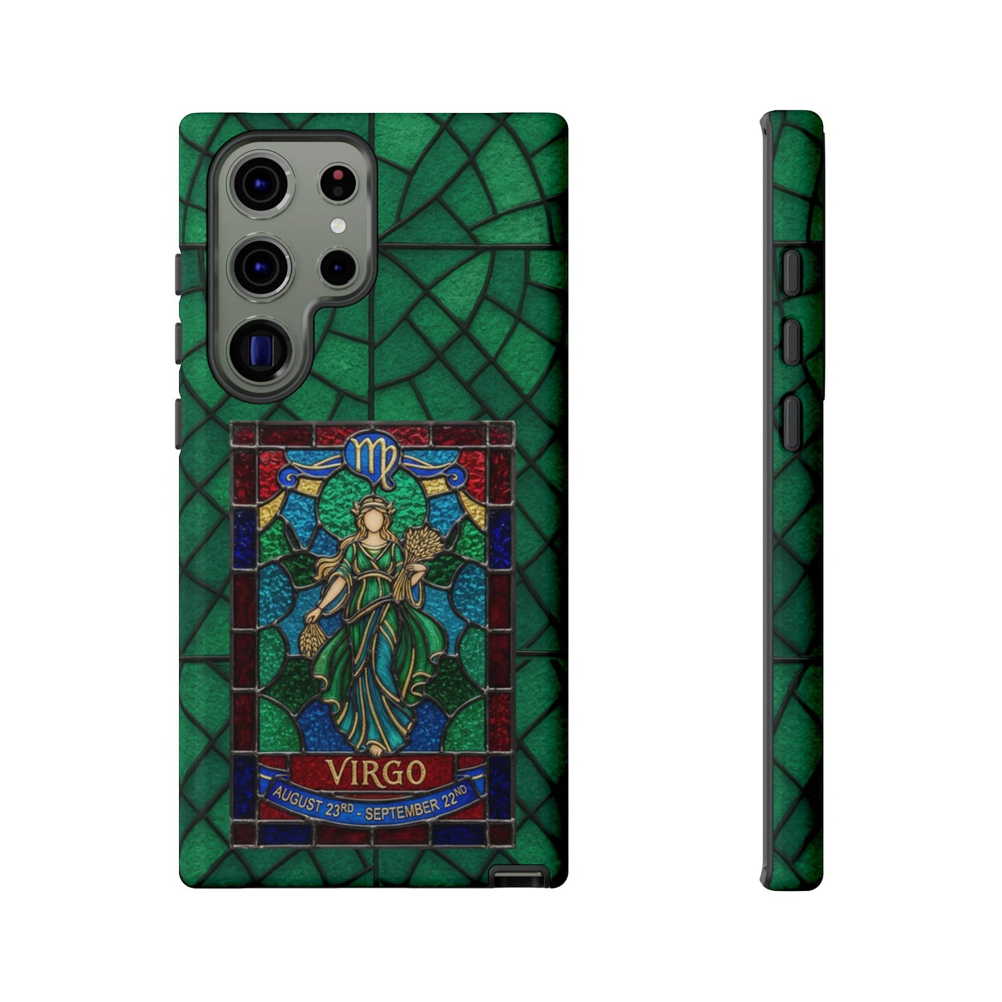 Virgo Zodiac Stained - Arty Phone Case