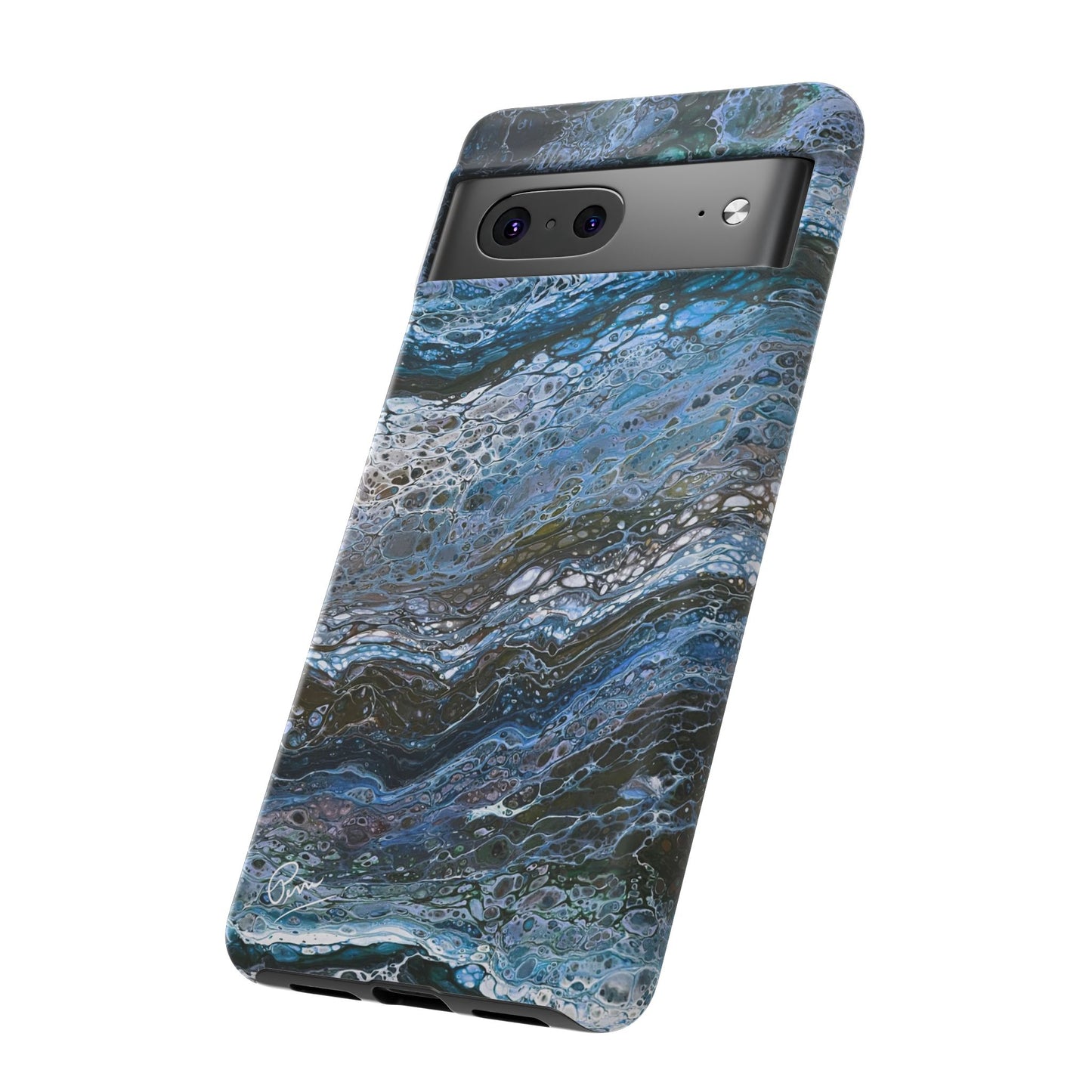 Blue Waves - Arty Tough Case iPhone