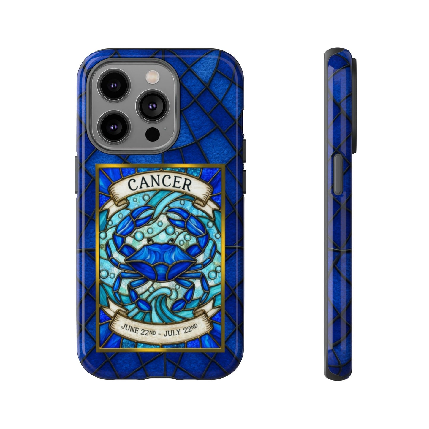 Cancer Zodiac Stained - Arty Phone Case
