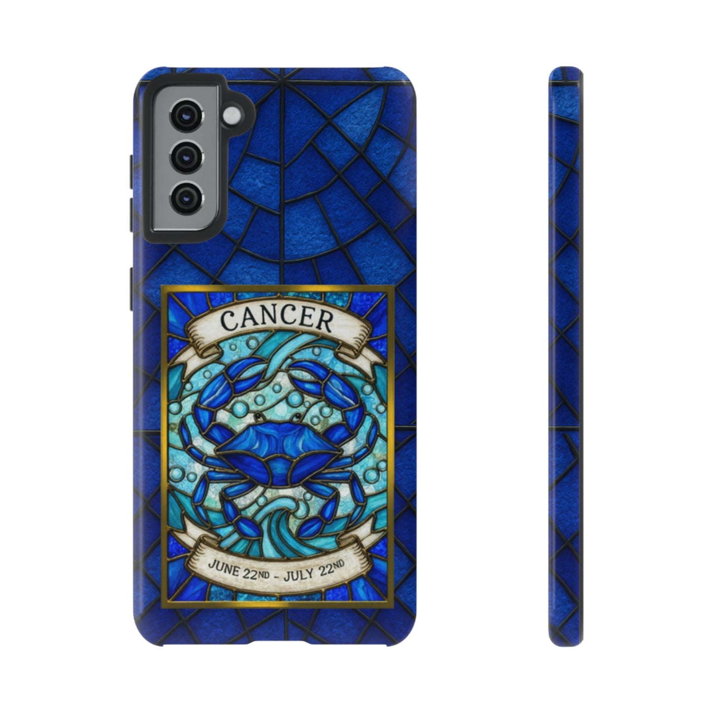 Cancer Zodiac Stained - Arty Phone Case