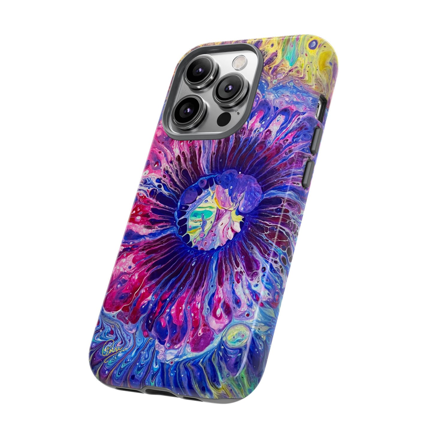 Psychedelia Flower - Arty Tough Case iPhone