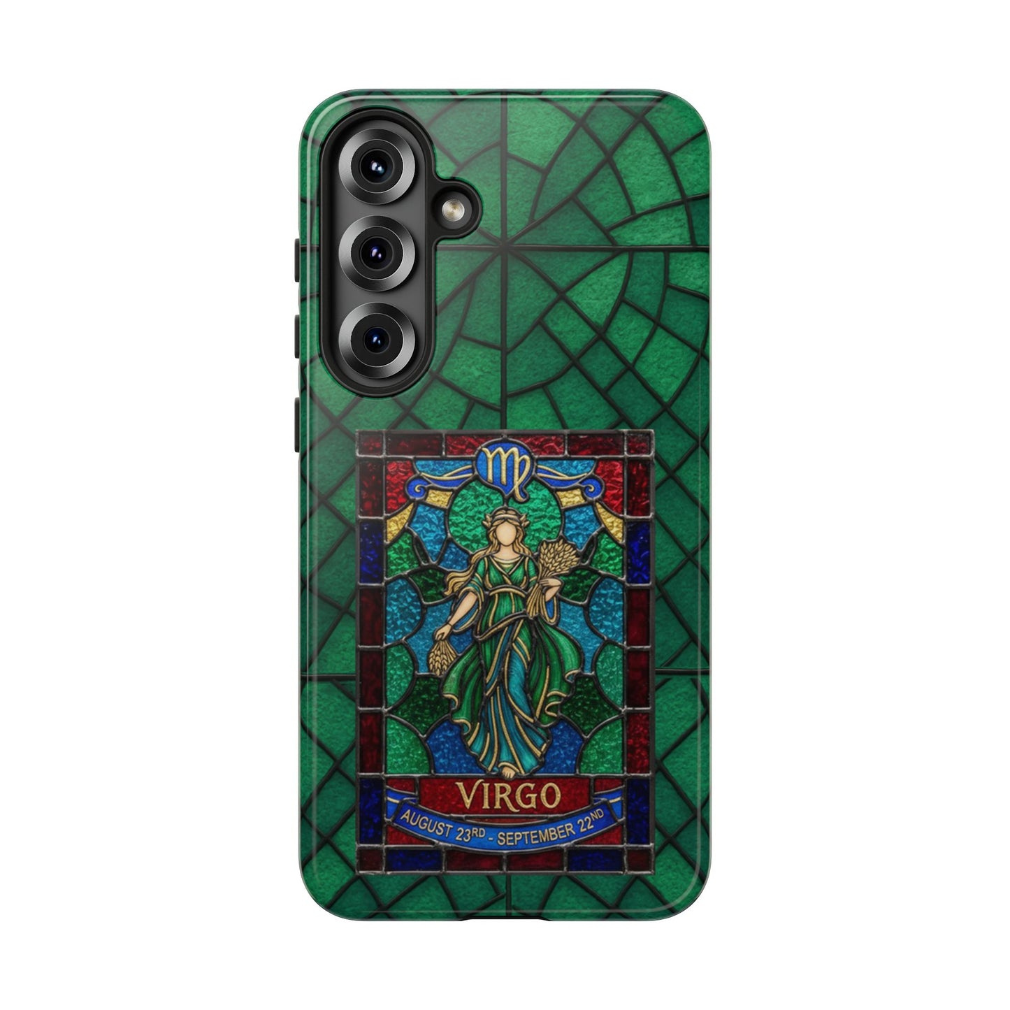 Virgo Zodiac Stained - Arty Phone Case