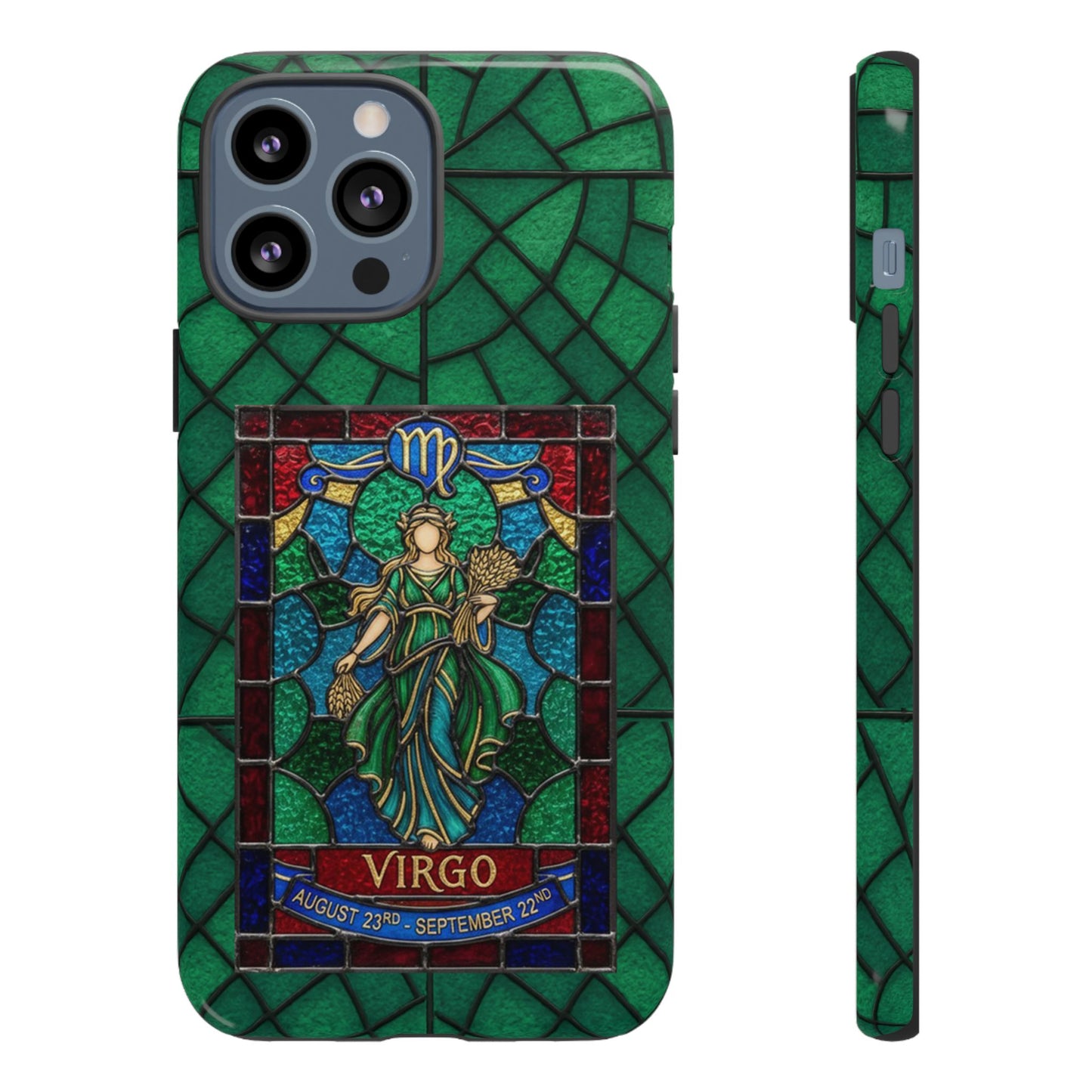 Virgo Zodiac Stained - Arty Phone Case