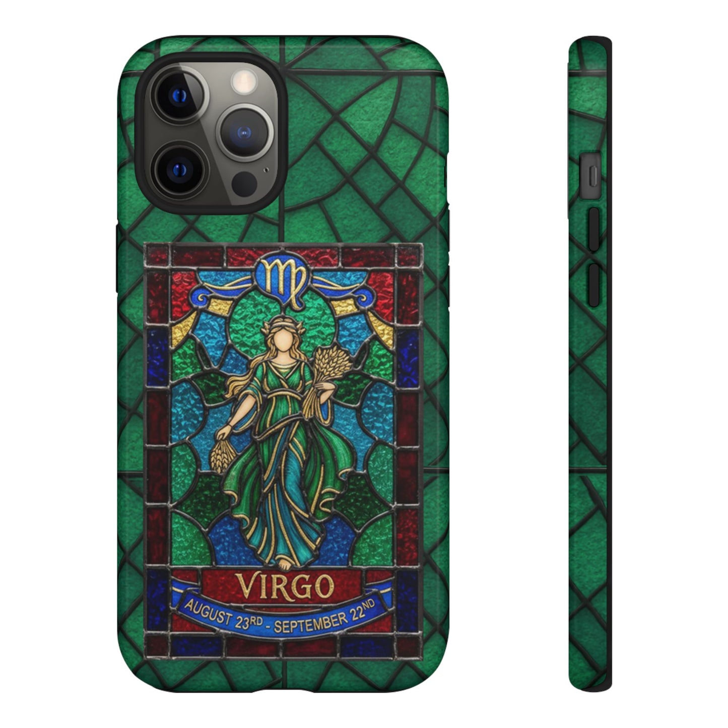 Virgo Zodiac Stained - Arty Phone Case