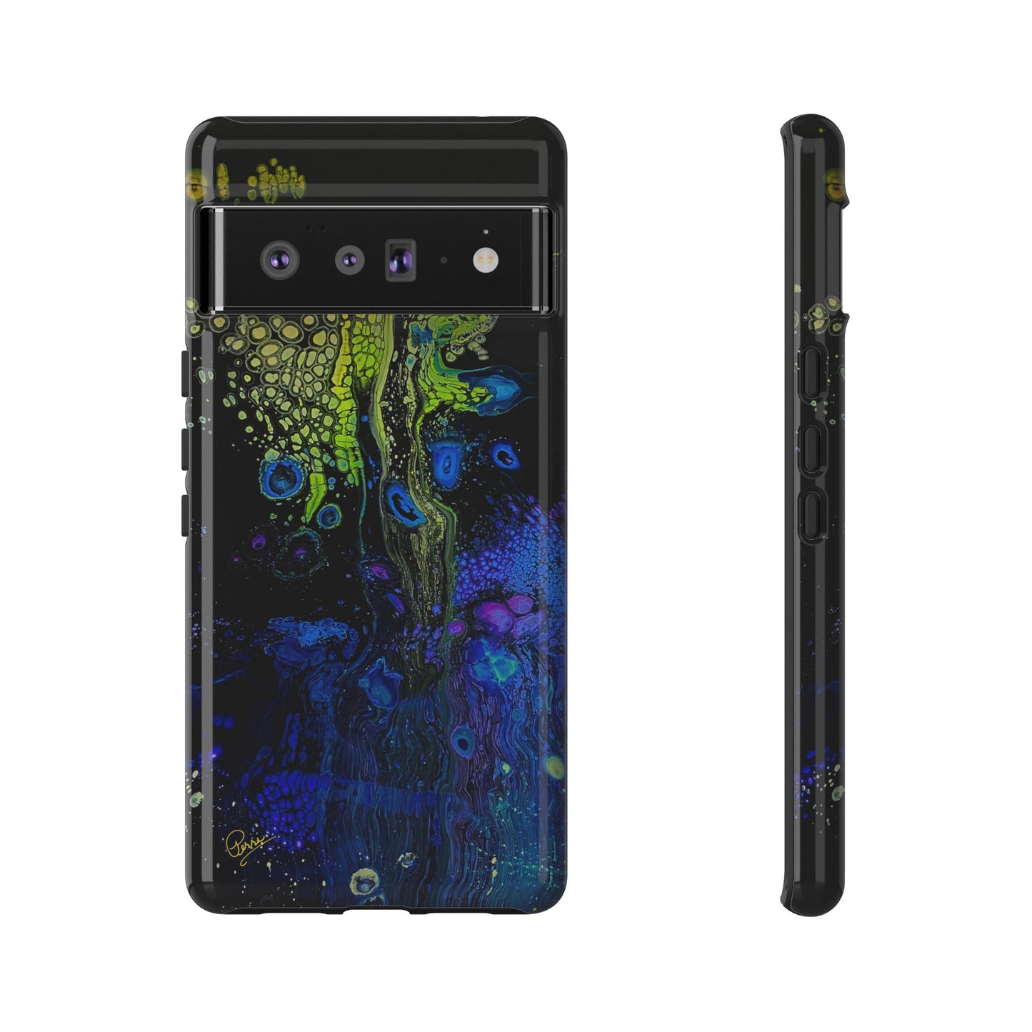 Day Glow Giraffe - Arty Tough Case iPhone