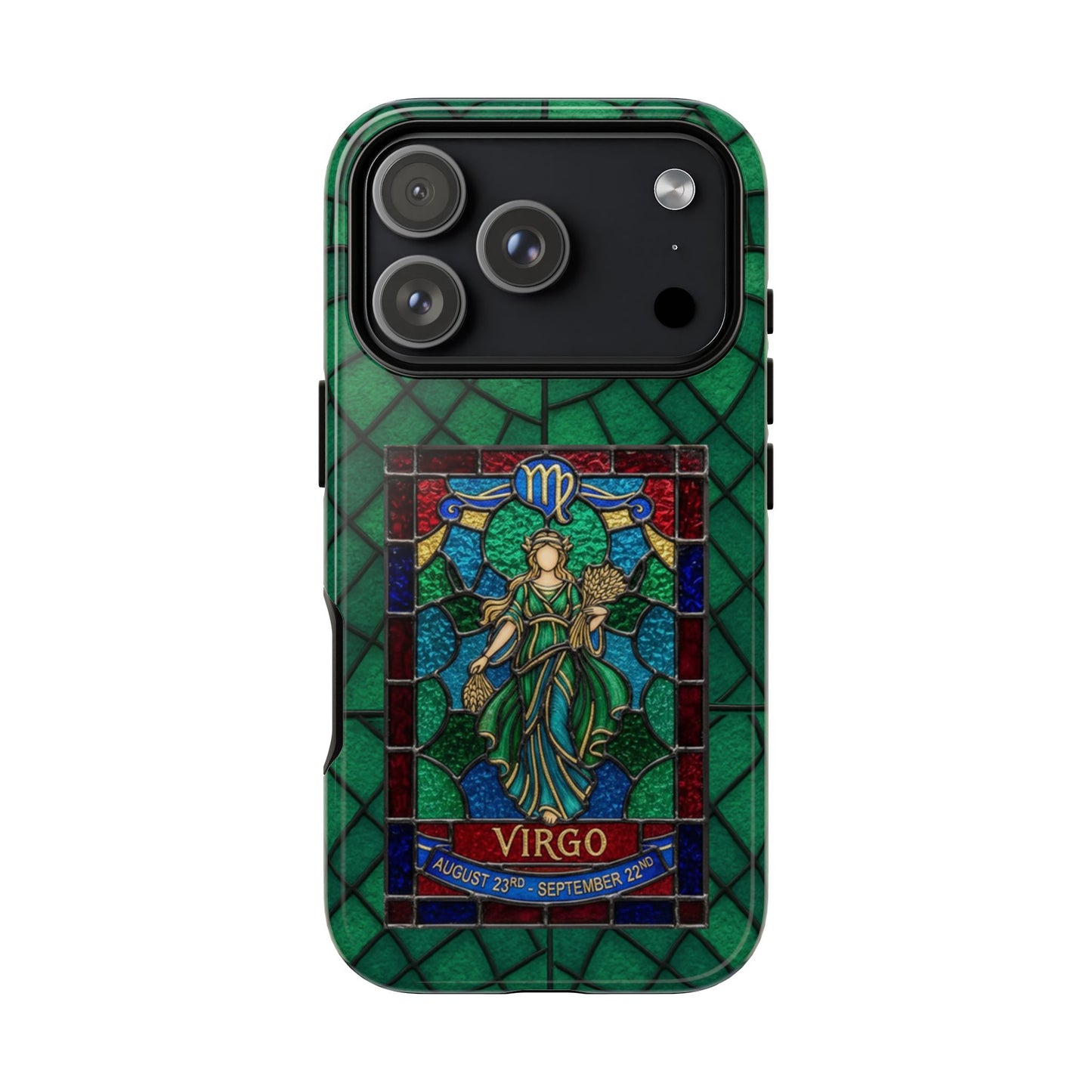 Virgo Zodiac Stained - Arty Phone Case
