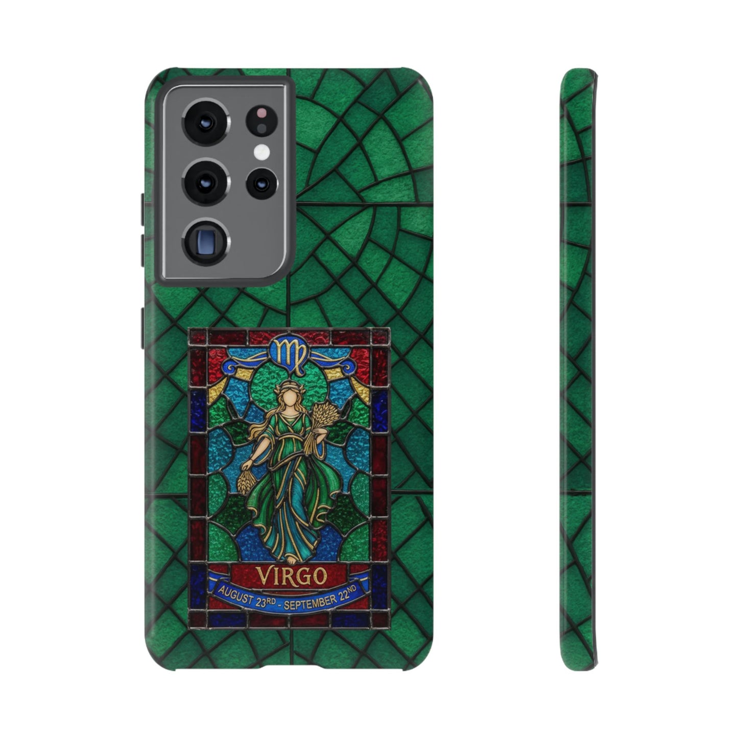 Virgo Zodiac Stained - Arty Phone Case